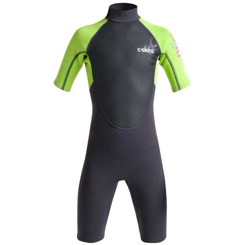 C-Skins Element 3:2 Junior Flatlock Shorti