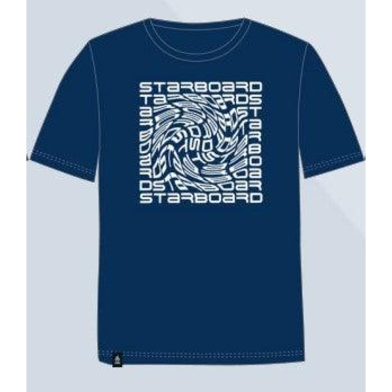 Starboard Mens Finger Print Tee