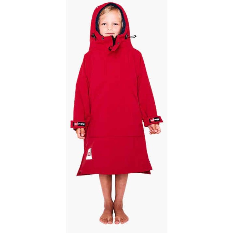 RED Kids Dry Poncho