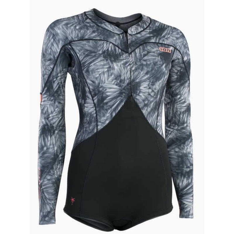 ION AMAZE HOT SHORTY LS FRONT ZIP