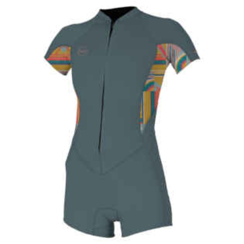 O'Neill Womens Bahia 2/1 Front zip S/S Spring