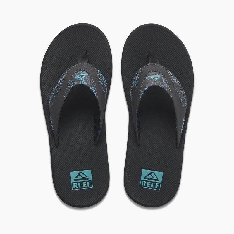 REEF Mens Fanning Flip Flop - Aquifer Palm