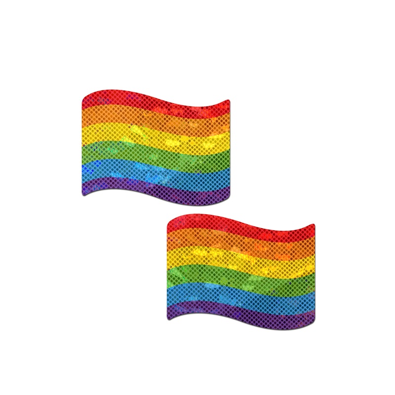 Pastease: Rainbow Flag Pasties