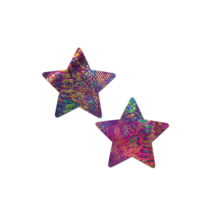 Pastease: Tie Dye Snake Star Pasties