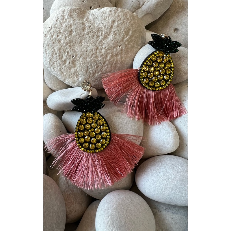 Earring: Fruits with Tassels Earrings