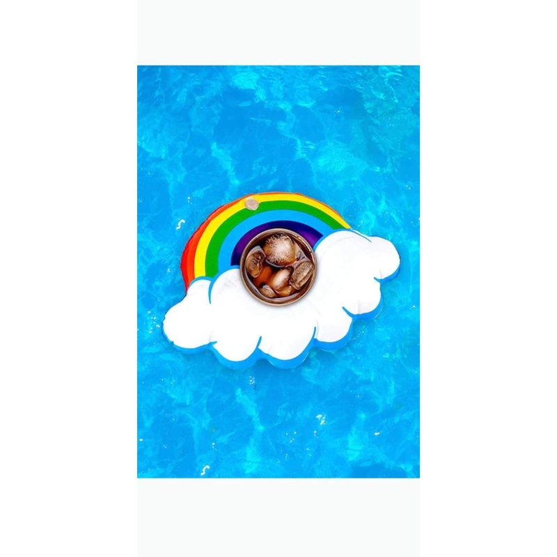 Big Mouth Happy Rainbow Beverage Boats BMDF-RB