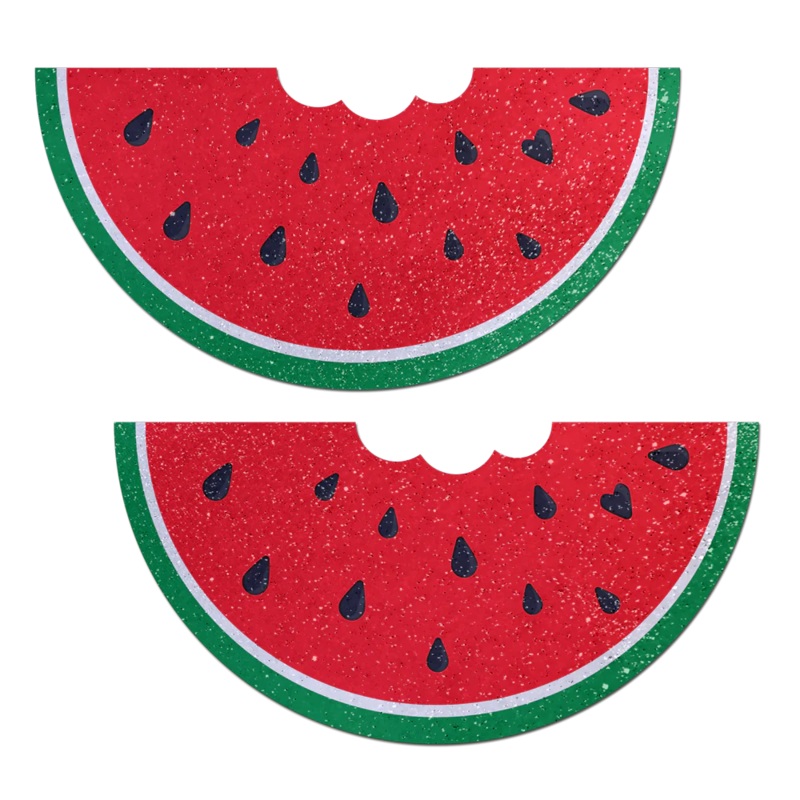 Pastease: Watermelon Slice with a Bite Full Breast Covers Support Tape