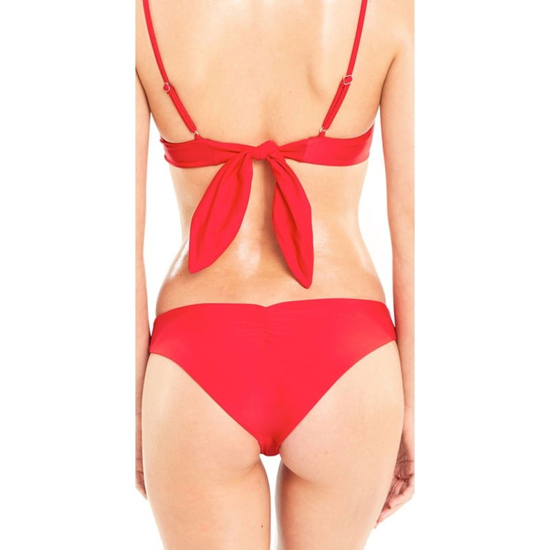 Wildfox Isabelle Bikini Bottom In Red