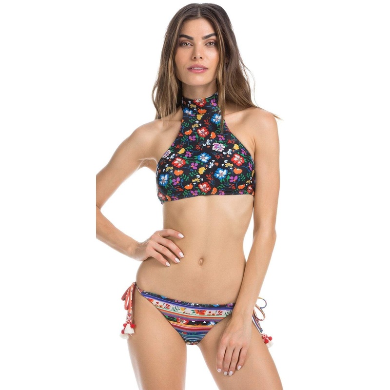 Isabella Rose Frida High Neck Top 4673284-MUL