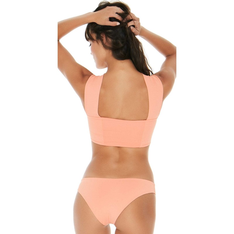 L Space Sandy Bikini Bottom In Tropical Peach