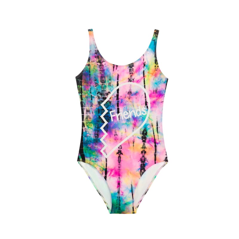 PilyQ Kids Best Friends-Friends One Piece Swimsuit