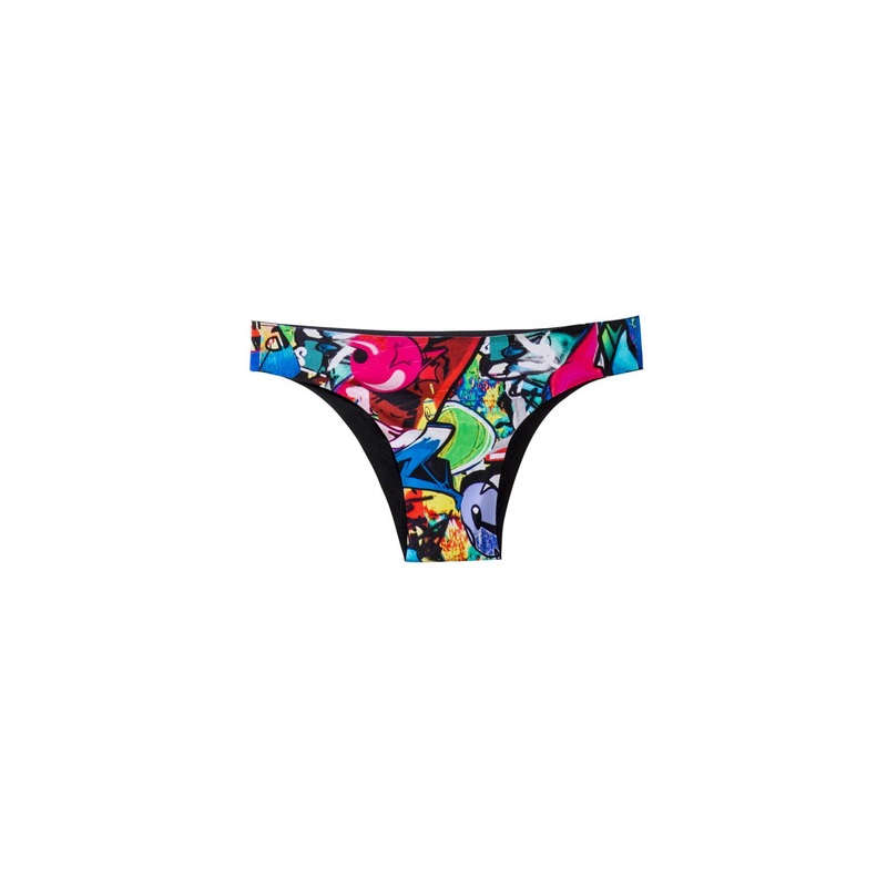 PilyQ Playa Reversible Full Cut Bikini Bottom