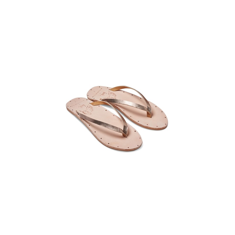 Vitamin A Beek Seabird Sandals in Bronze SEA-BZVA