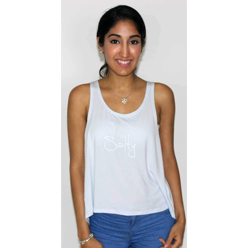 Ete Apparel Salty Tank  Top in Light Blue 1-10-SALTY-17-P
