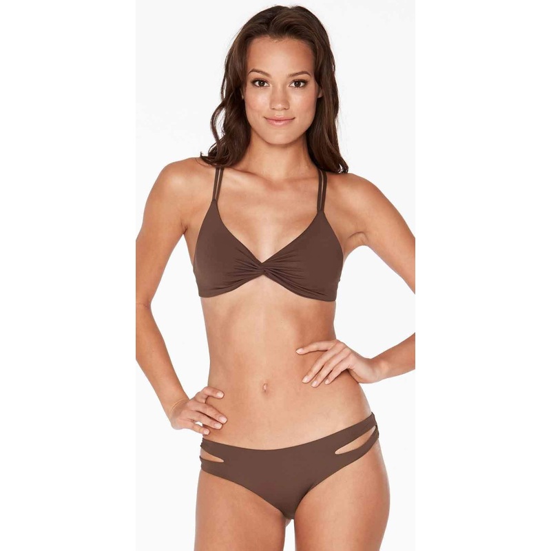 L Space Hartley Top in Chocolate LSHRT17-CHO