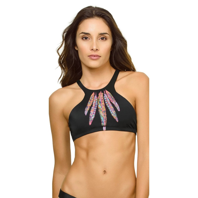 PilyQ Vida Gypsy Halter Bikini Top