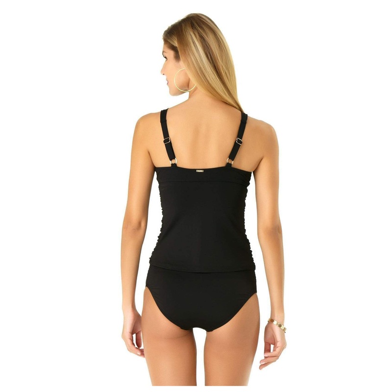 Anne Cole Live in Color Super High Waist Bikini Bottom