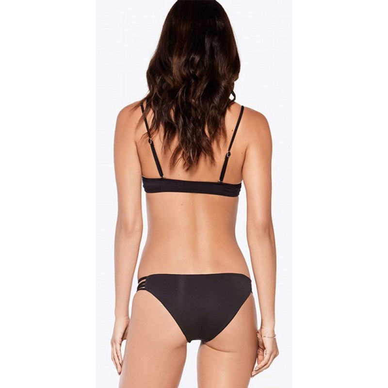 L*Space Low Down Bikini Bottom in Black