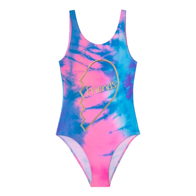 PilyQ Girls Golden Best Friends One Piece Friends Side GFR 603P