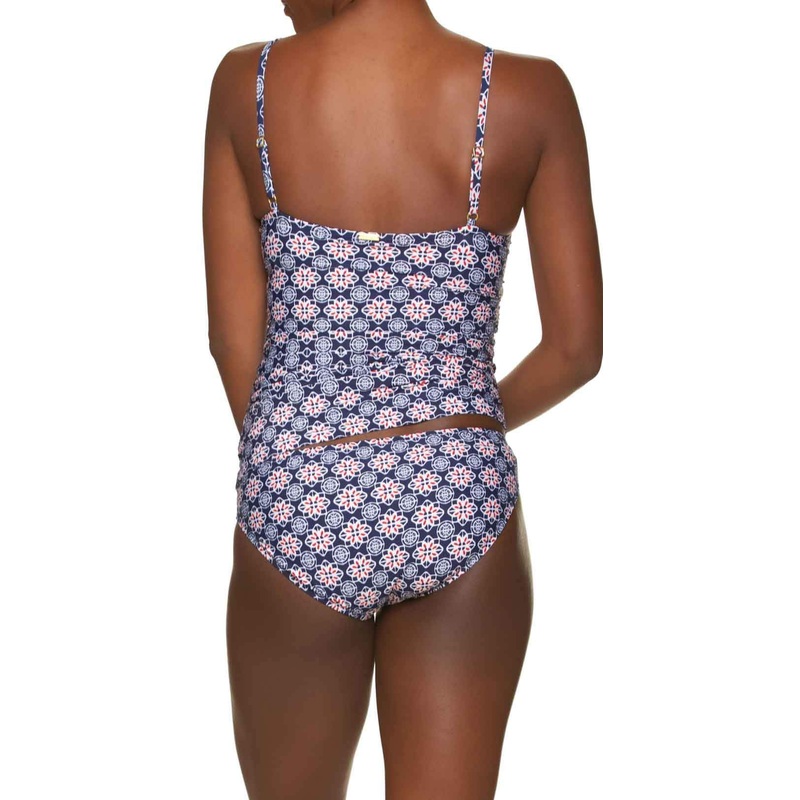 Helen Jon Classic Hipster Bikini Bottom in Compass Geo
