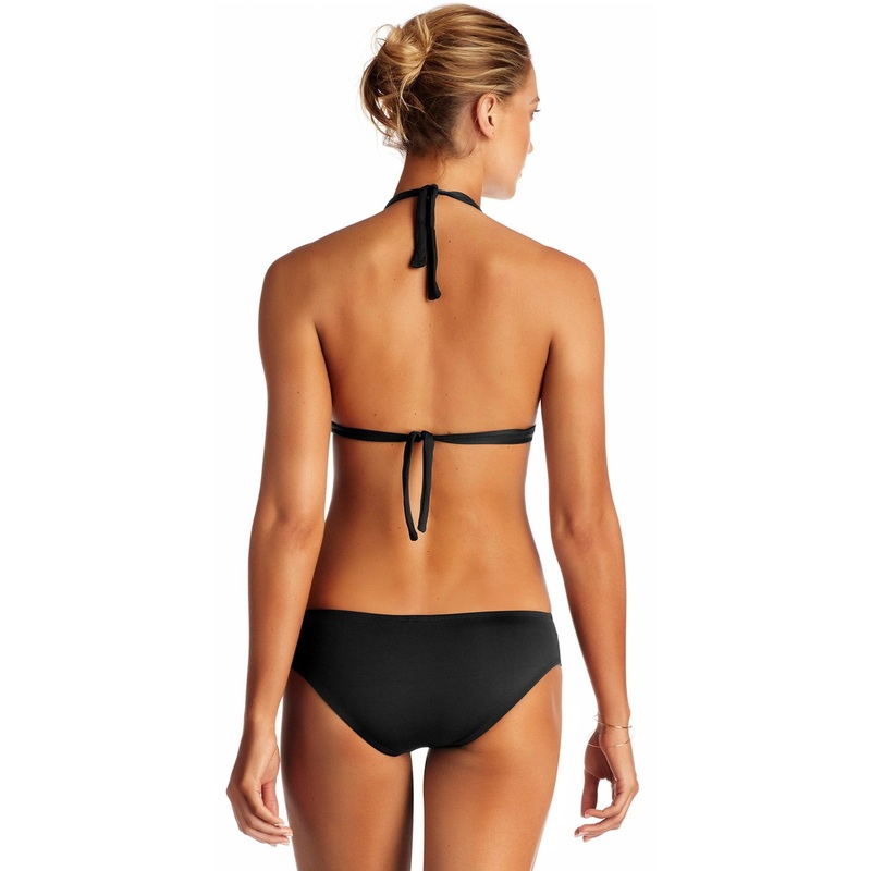 Vitamin A EcoLux Emelia Bikini Bottom in Black