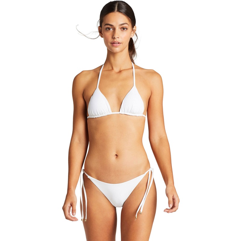 Vitamin A EcoLux Gia Reversible Triangle Top in White