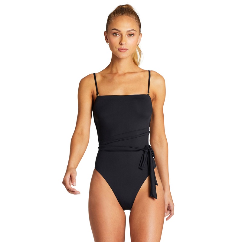 Vitamin A EcoLux Marylyn One Piece Swimsuit in Black