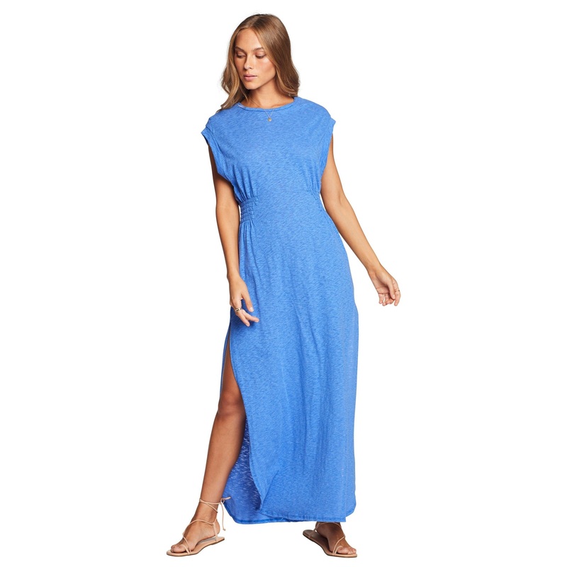 Vitamin A Florence Long Dress in Blue