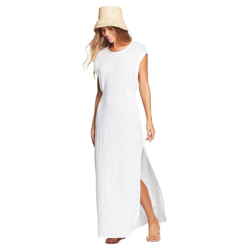 Vitamin A Florence Long Dress in White