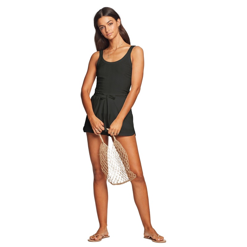 Vitamin A Thalia Organic Rib Romper