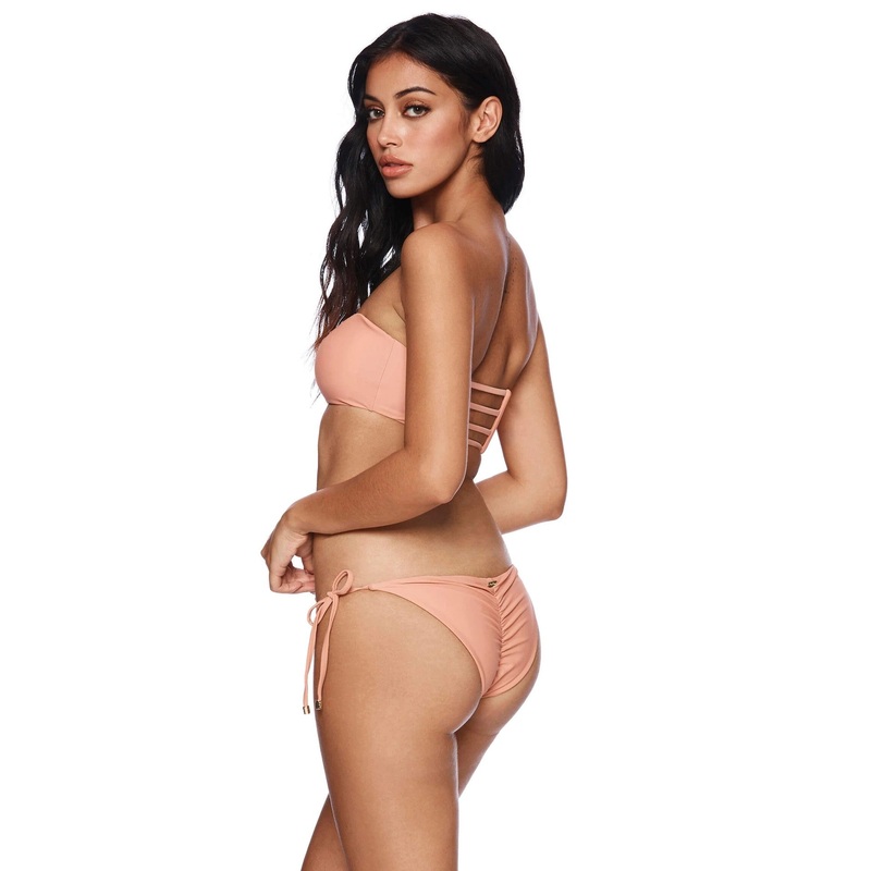Beach Bunny Ireland Skimpy Bottom in Whiskey Rose