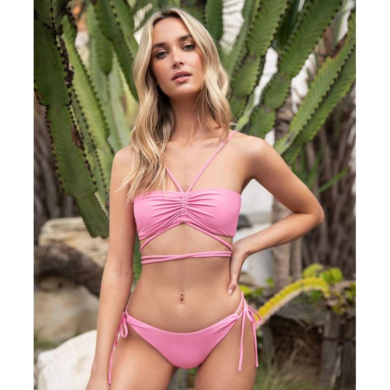 PQ Swim Loop Tie Bottoms in Aura