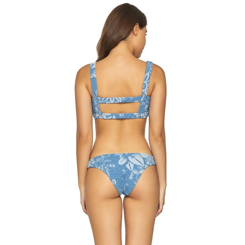 PilyQ Bloom Basic Teeny Coverage Bikini Bottom