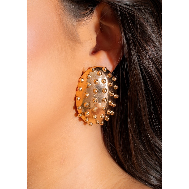 Bad Girls Earrings Gold