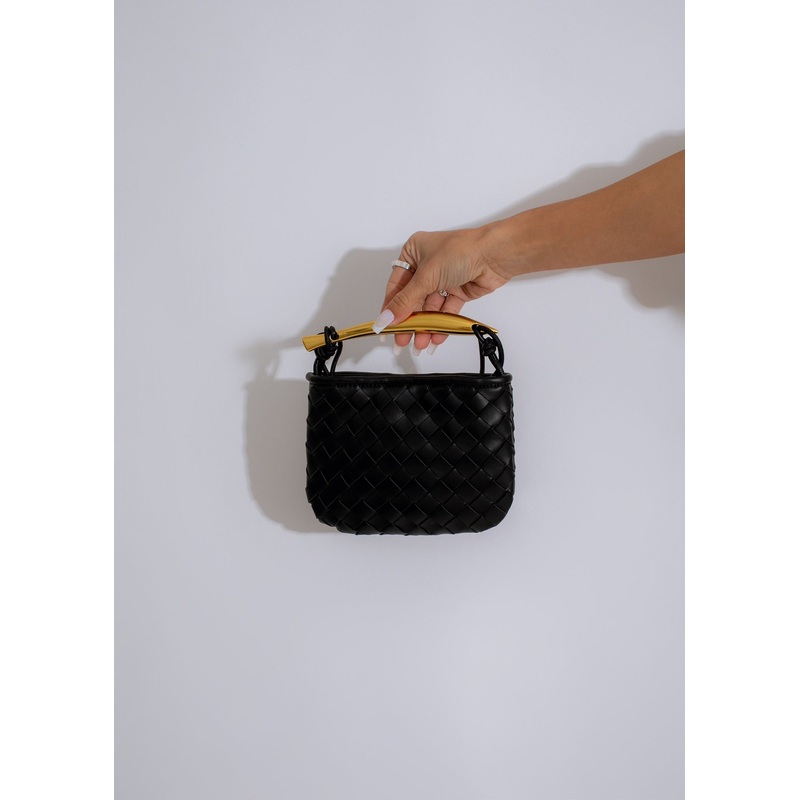 Fancy & Flashy Handbag Black