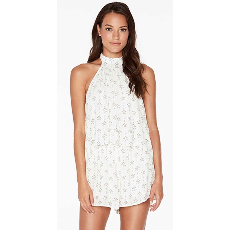 L Space Kelly Native Geo Romper in Ivory KENJU18-IVO