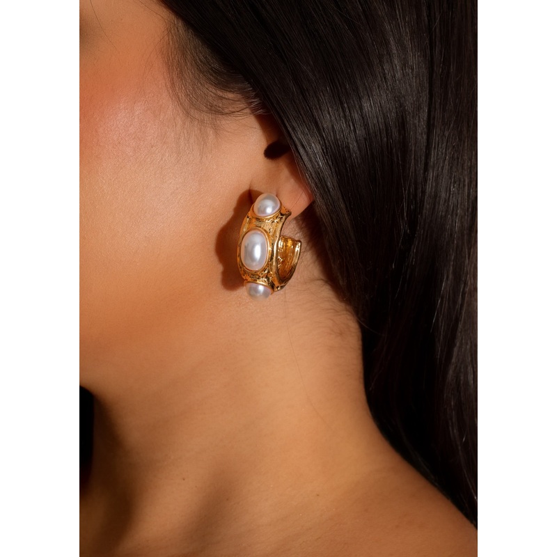 Paris Lady Earrings Gold