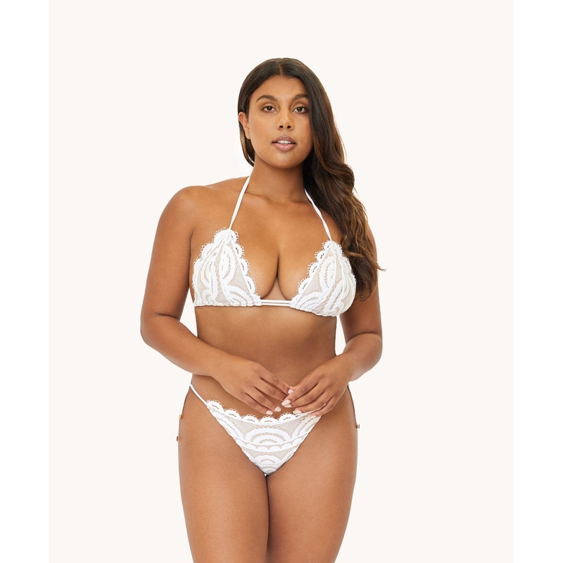 PQ Swim Water Lily Lace Tri Top