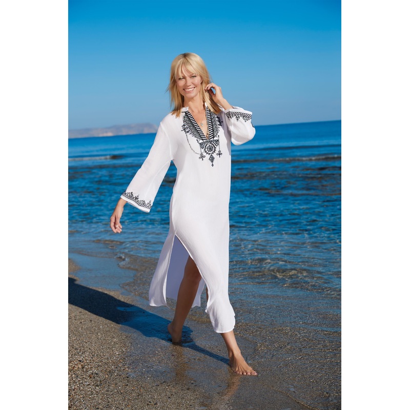 Sunflair White Long Dress