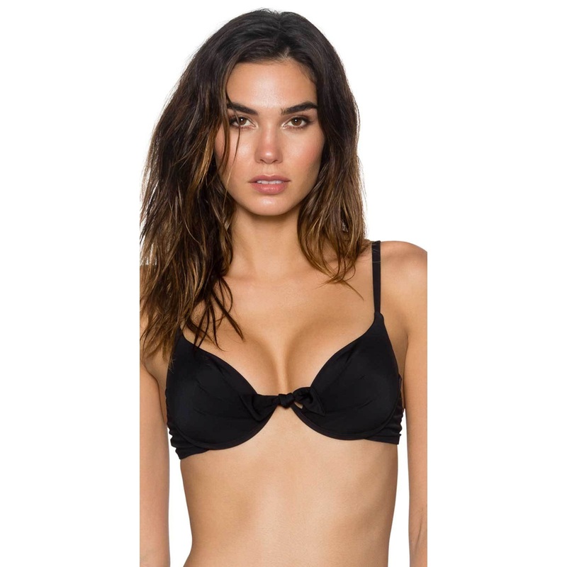 Sunsets Legend Underwire Push Up Top in Black 71T-BLCK