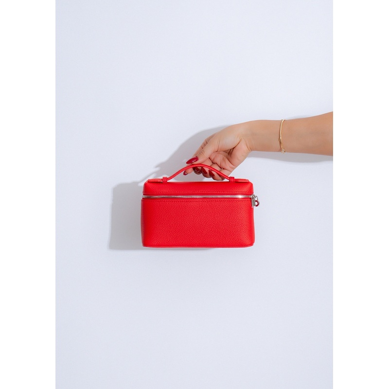 City Sleek Crossbody Handbag Red