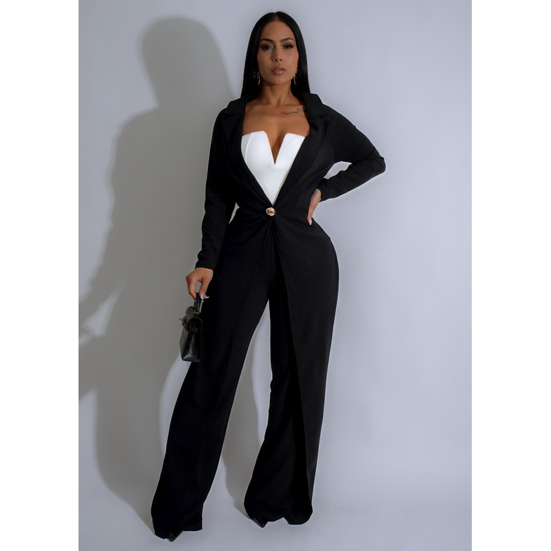 Vanguard Grace Jumpsuit Black