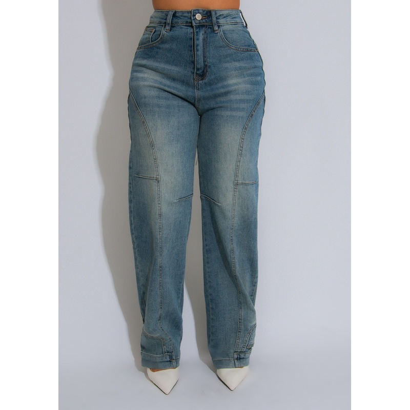 The Rebel Curve Jeans Denim