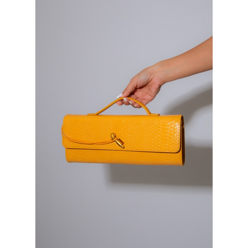 Making Boss Moves Handbag Yellow