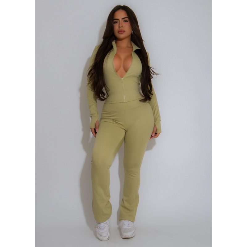 Call Me Maybe Legging Set Green
