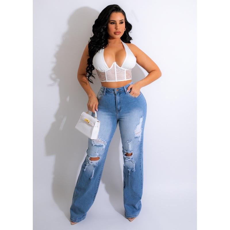 Call Back Jean Light Denim