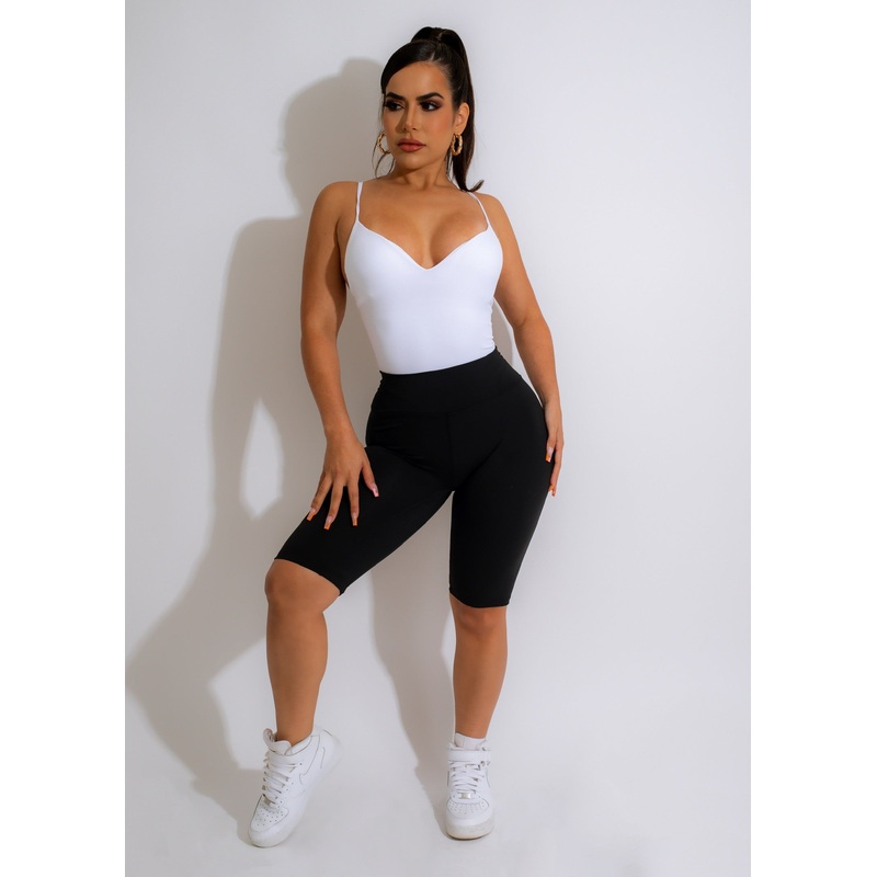 Diva Gym Biker Short Black