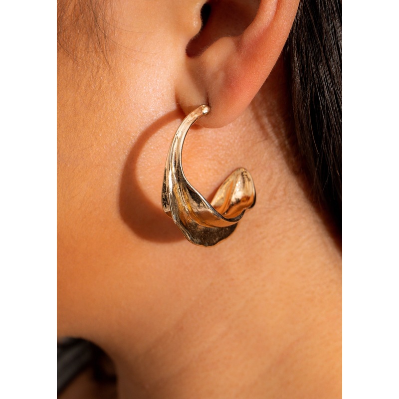 Living In The Clouds Earrings Gold