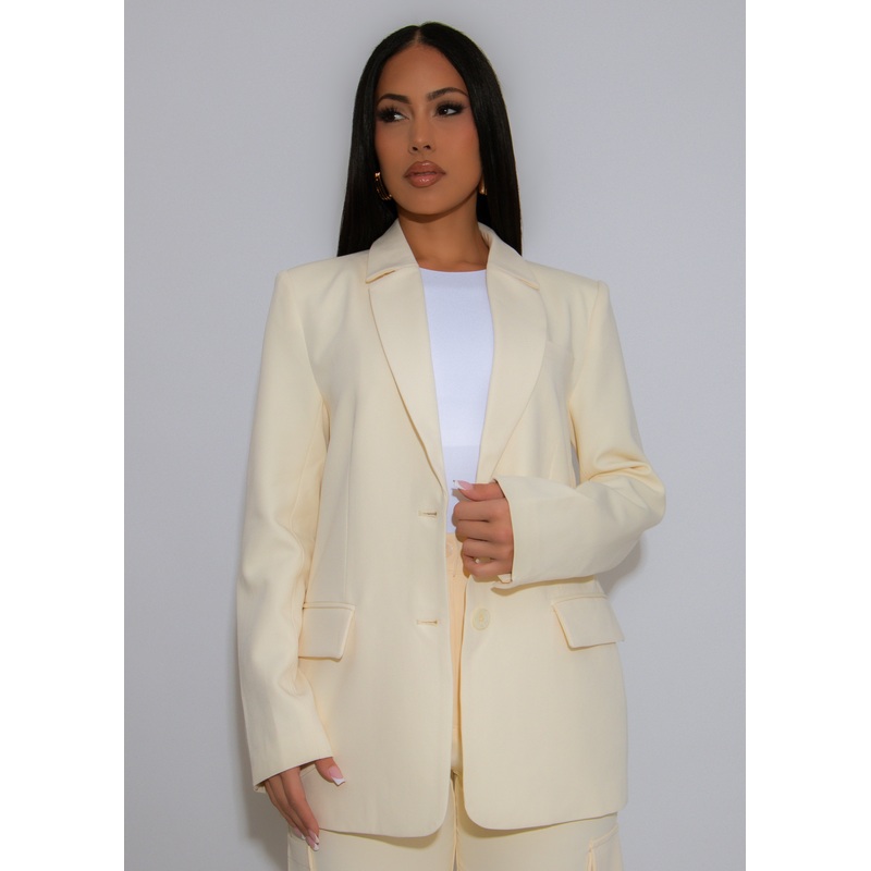 Manhattan Muse Blazer Yellow