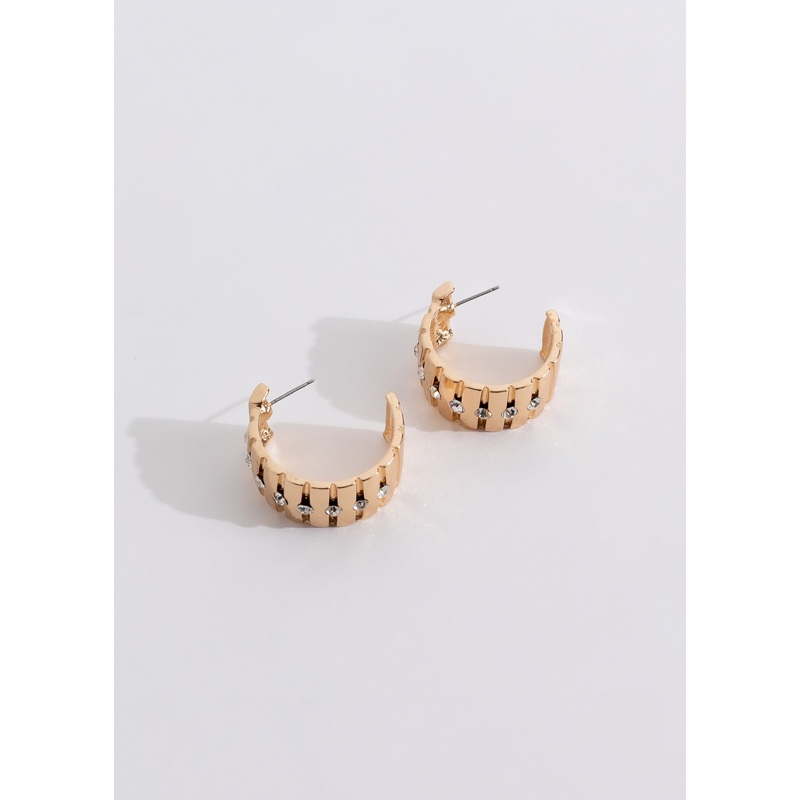 Next Level Earrings Gold